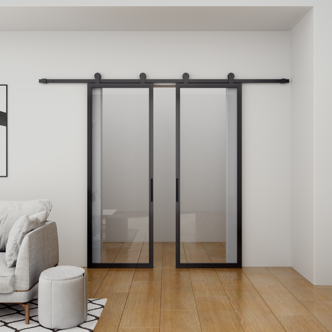 Double Sliding Barn Door