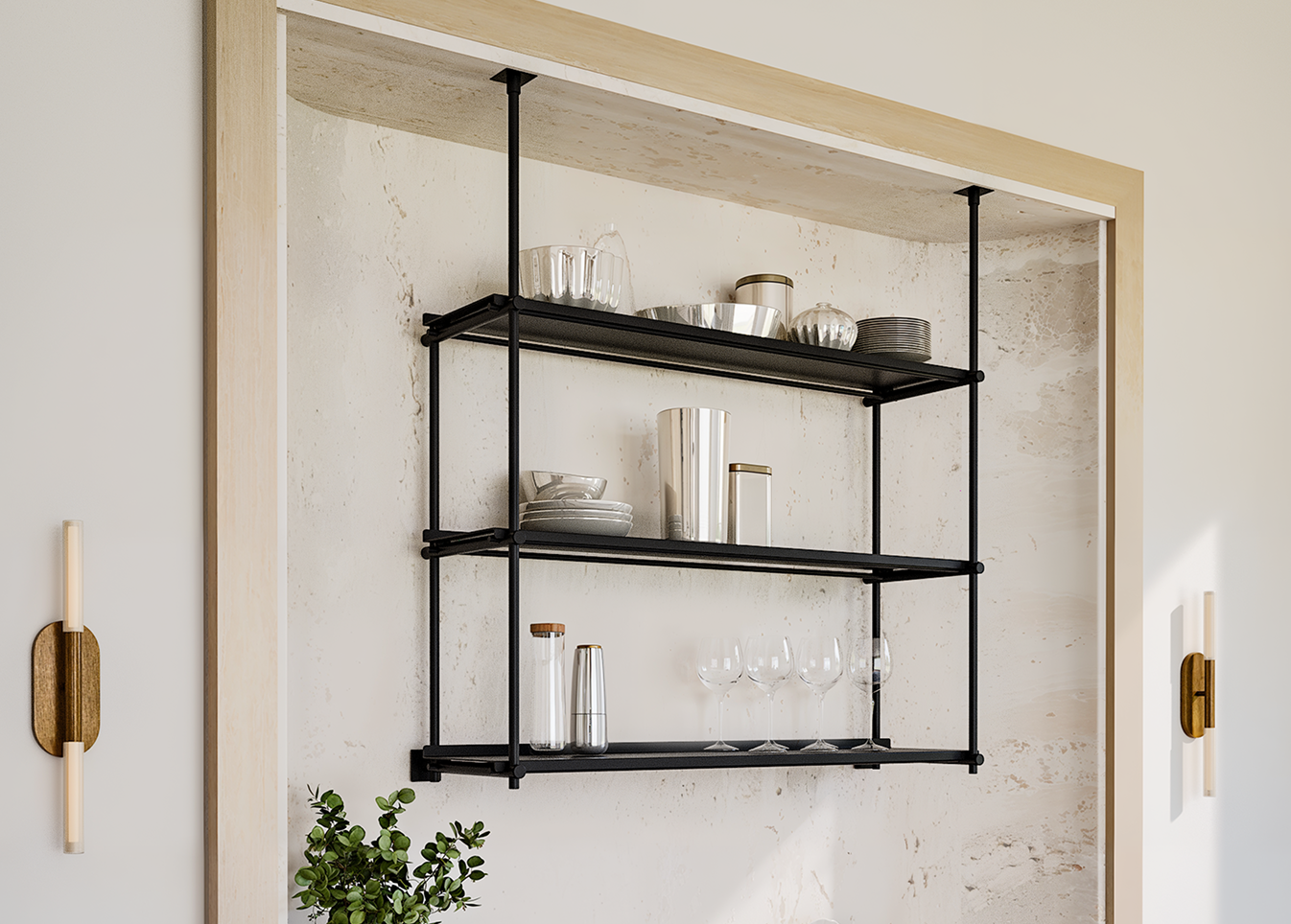 Custom Shelving Systems: Architectural Storage with Material Precision ...
