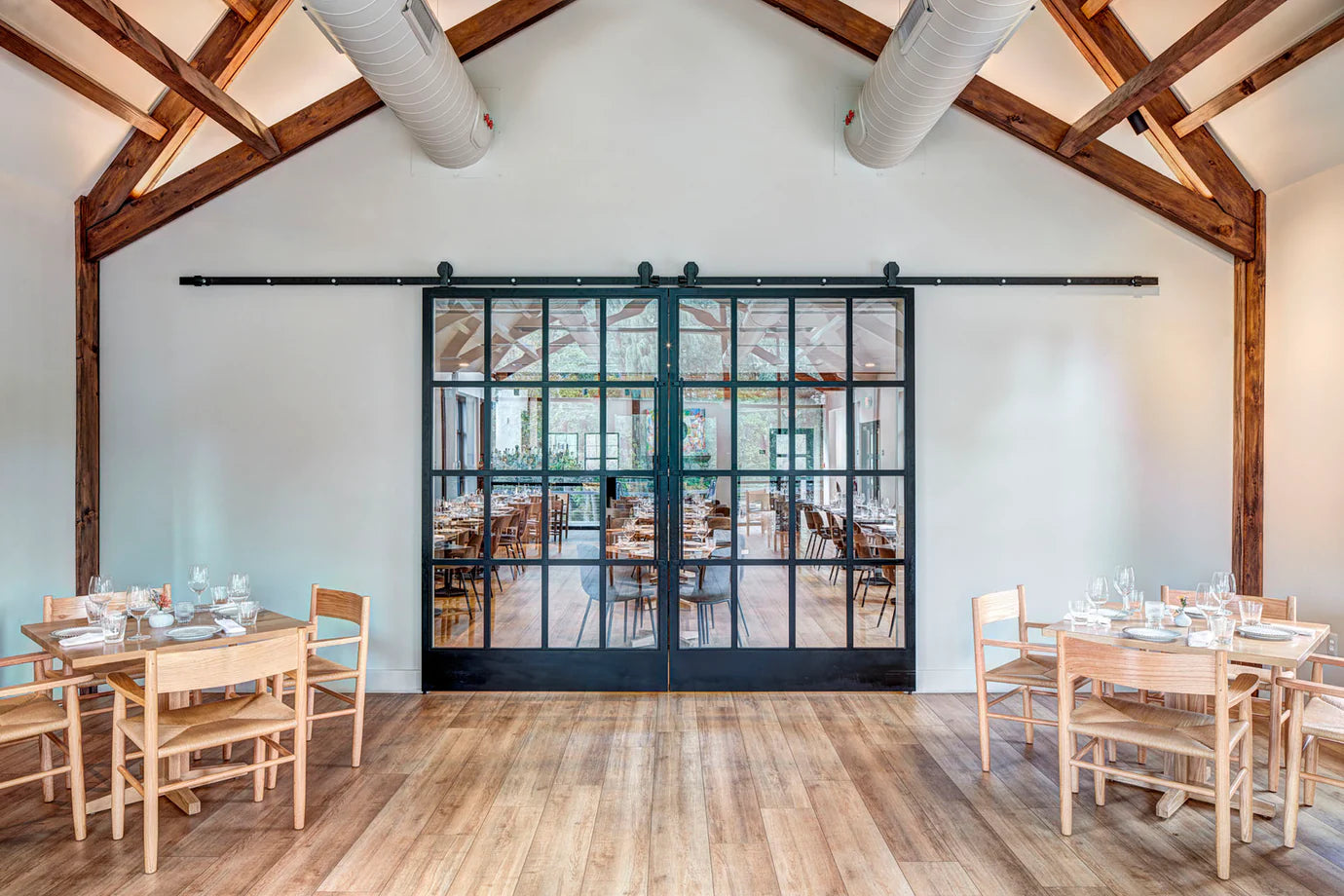 Custom Interior Steel Barn Doors | Weldwork